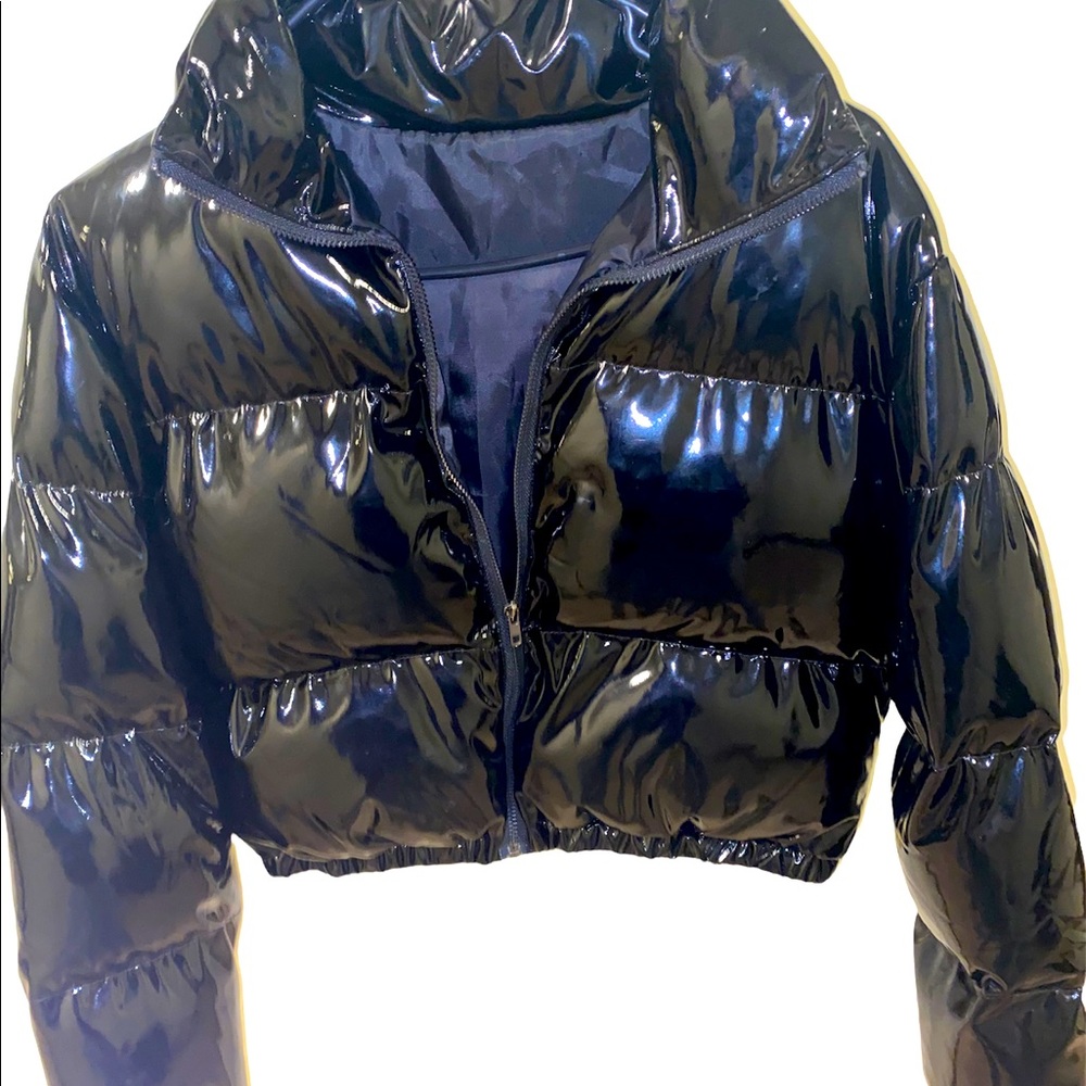 Black Bubble Coat